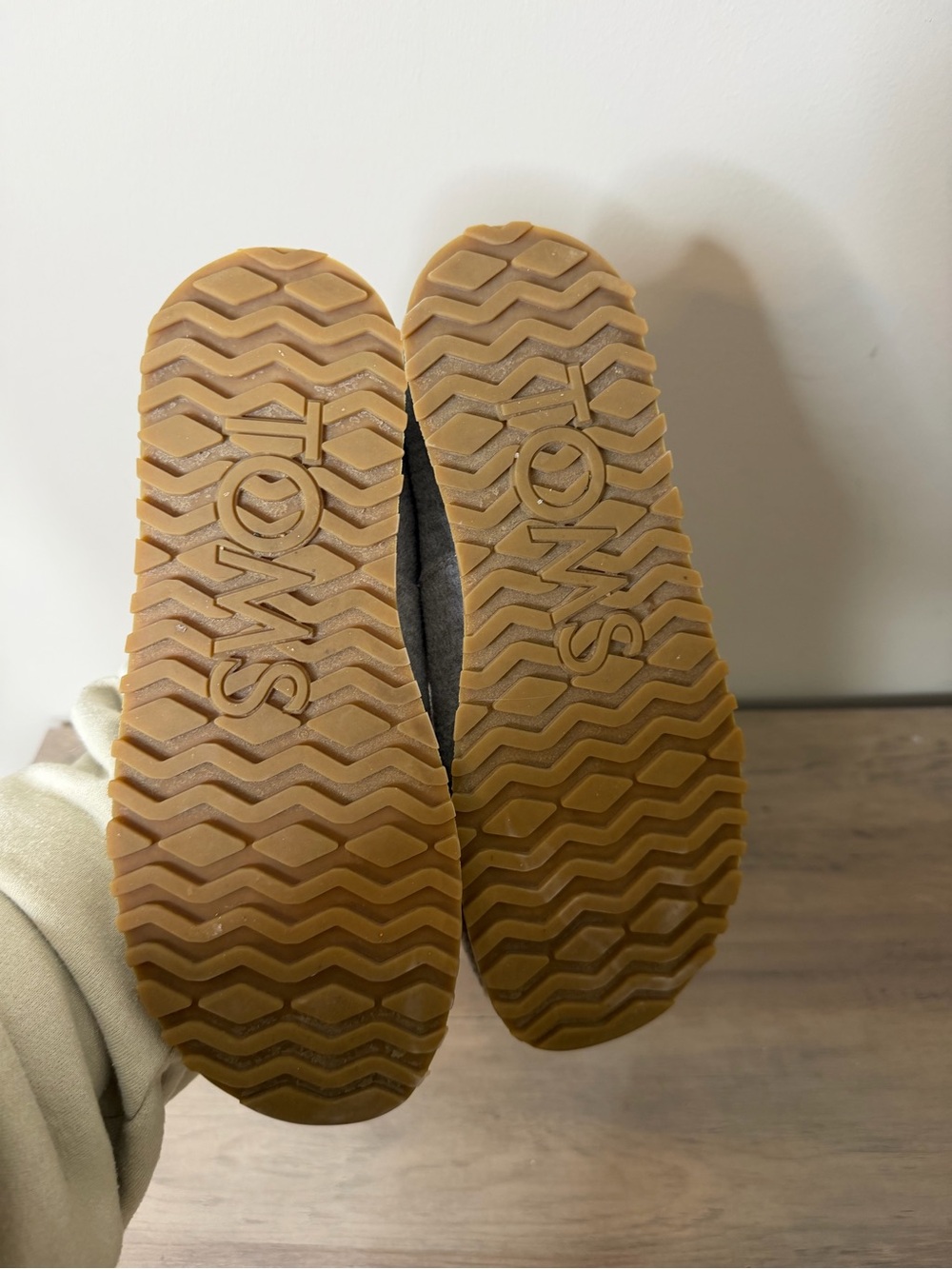 Tom’s Alpargata Resident 2.0 Forged Iron Felt Slip On Women’s Size 8 - Picture 7 of 8